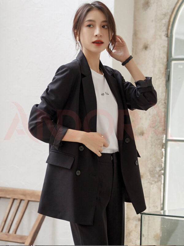 Áo blazer nữ tay dài công sở phong cách Hàn Quốc - A0108T - Ảnh 2